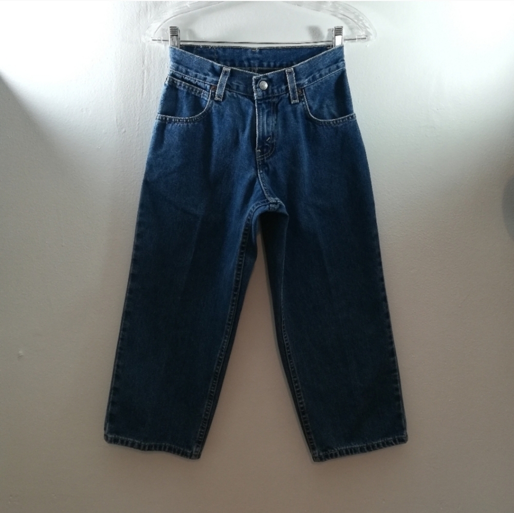 Levi's Dry Goods Two Horse Cropped  Jeans Size 8